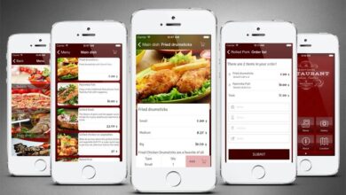 MOBILE VIEW OF WOOCOMMERCE FOOD DELIVERY WEBSITE