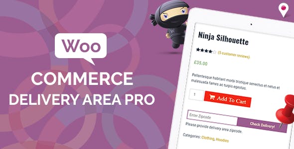 How to add WooCommerce delivery area information on product page