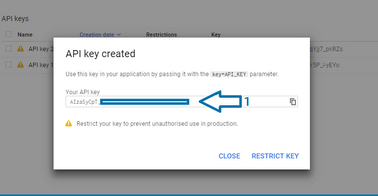 How to enable distance matrix api for google map