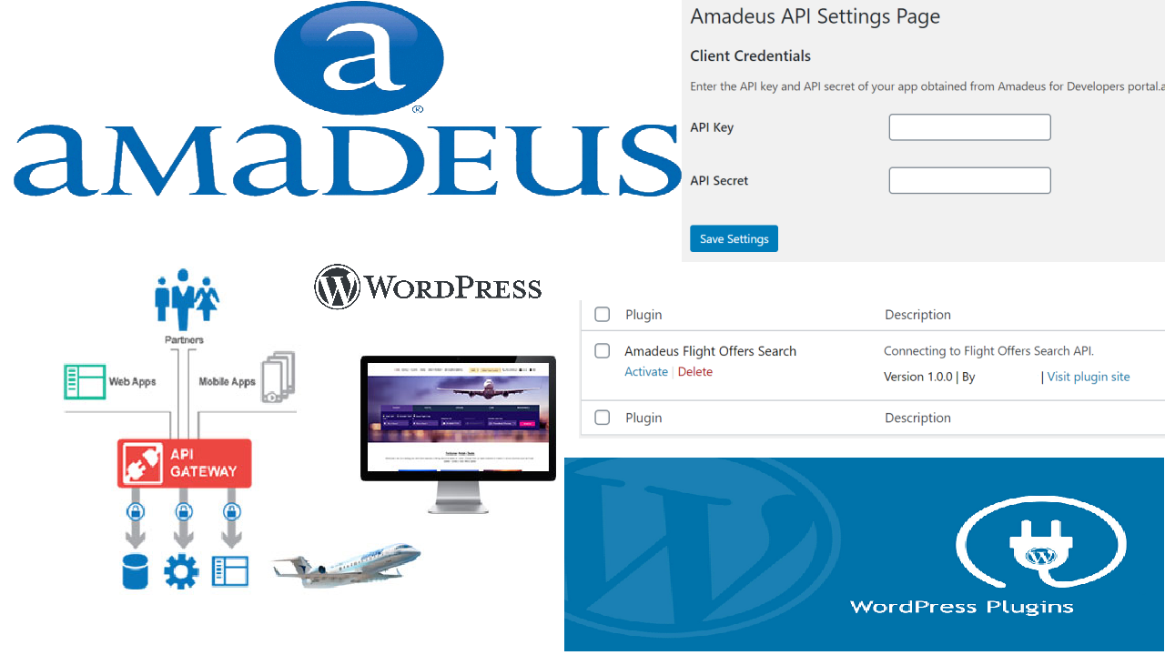 WordPress Plugin for Amadeus APIs | Amadeus WordPress plugin
