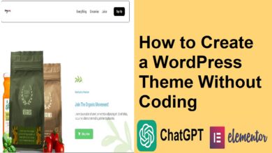 How to Create a Custom WordPress Theme using Chat GPT For Free
