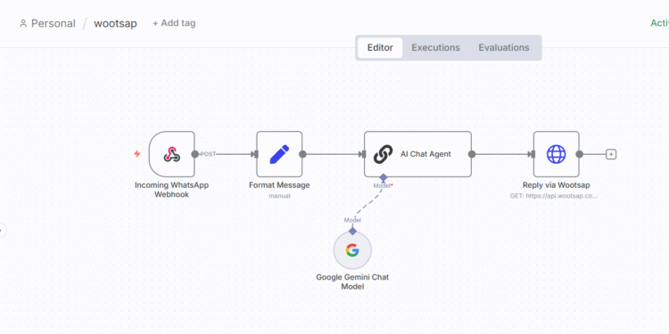 How to Build an AI WhatsApp Chatbot with n8n and OpenAI (Step-by-Step Guide) 14 How to Build an AI WhatsApp Chatbot with n8n and OpenAI (Step-by-Step Guide)